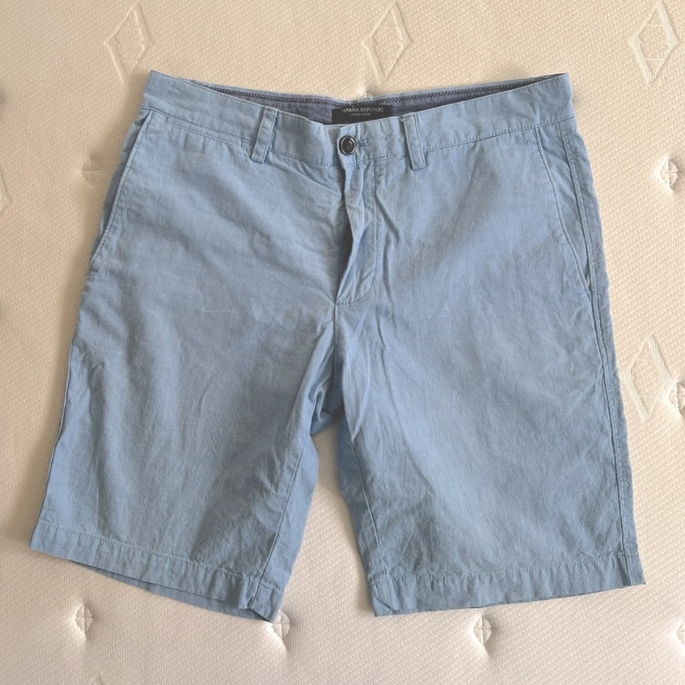Banana Republic Aiden Blue Shorts